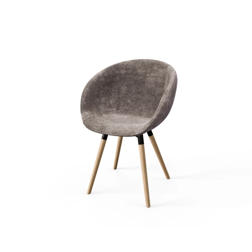 Krzesło KR-502 Ruby Kolory Tkanina Loris 16 Design Italia 2025-2030